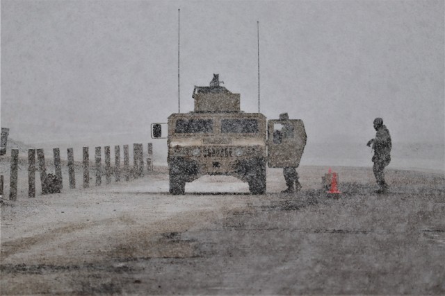 Snowy April ops for Operation Cold Steel III's Task Force Fortnite