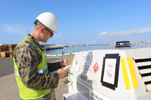 599th Trans. Bde. supports Army, Marines at Pearl Harbor