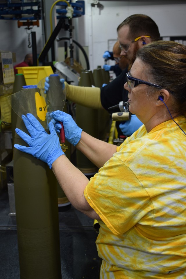 Crane Army Produces Munitions Rounds