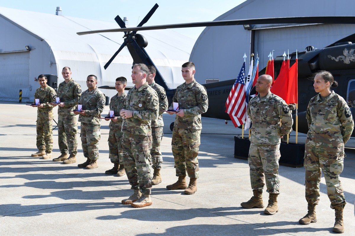 USFK Commander awards Soldiers for efforts against wildfire | Article ...