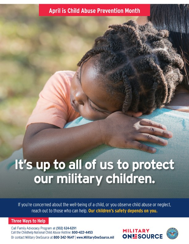 Fort Knox Features reminder To Protect Military Youths During Child 