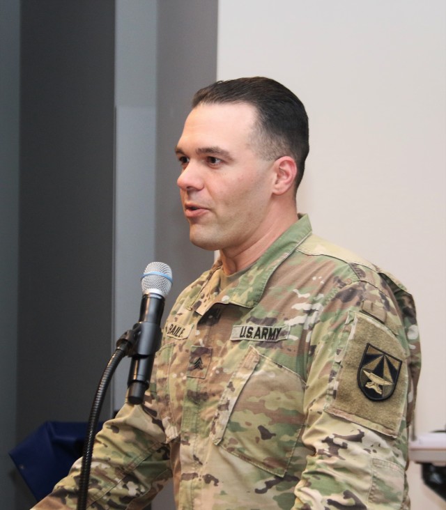 C5ISR Signal Soldier becomes first CCDC re-enlistment