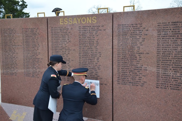 Engineers honor Fallen Sappers at 2019 memorial tribute