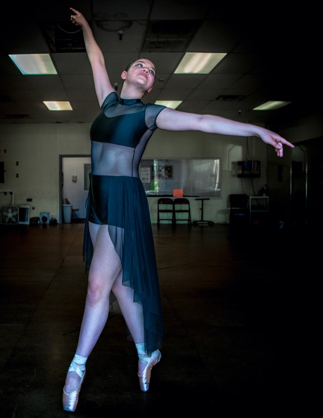 En pointe