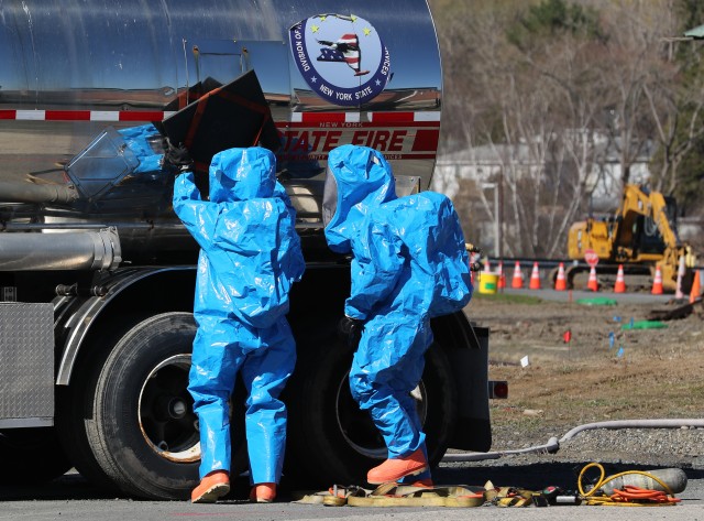 Watervliet Arsenal holds HAZMAT exercise