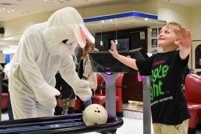 Camp Zama's 'Bowl With the Bunny' event brings awareness to autism, child abuse