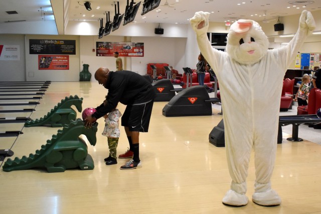 Camp Zama's 'Bowl With the Bunny' event brings awareness to autism, child abuse