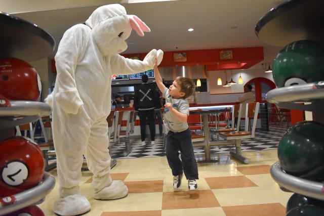 Camp Zama's 'Bowl With the Bunny' event brings awareness to autism, child abuse