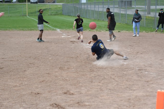 Fort Knox units compete at SHARP kickball tournament