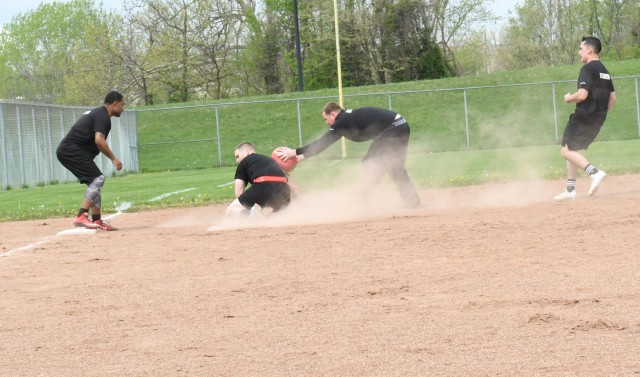 Fort Knox units compete at SHARP kickball tournament