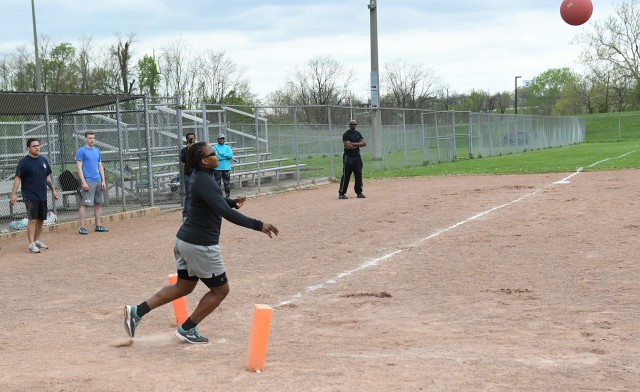 Fort Knox units compete at SHARP kickball tournament