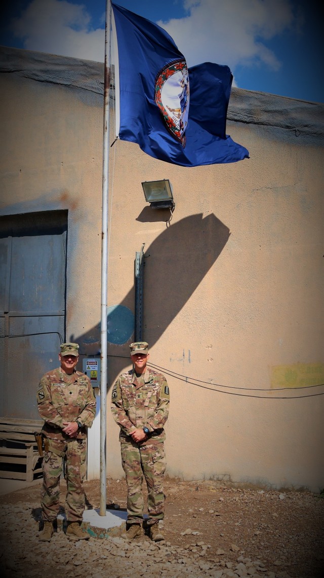 Army National Guard providing sustainment in Iraq