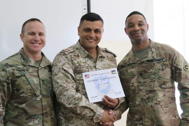 NCO Exchange between U.S. Army and Jordan Armed Forces