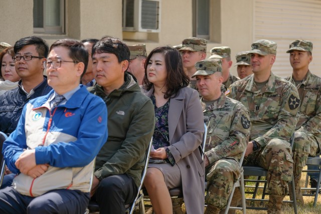 210th FAB Hosts DDC Leaders for Arbor Day Ceremony