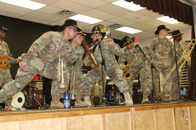 1st Cav. Div. Band plays their way across CENTEX