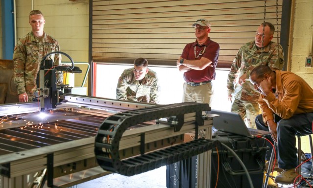 Sparking Ingenuity: 584th Maintenance Company first in the 101st Airborne Division to receive new metal working equipment