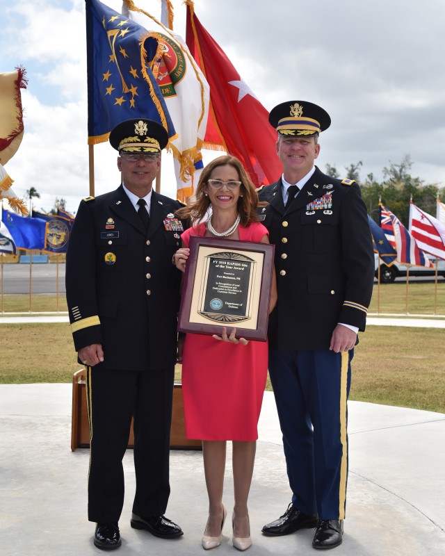 Fort Buchanan receives FY 2018 Rapids Site of the Year Award