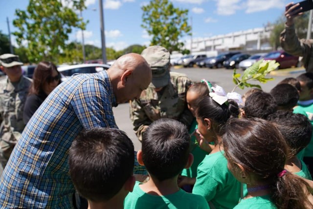 Celebrating Army Reserve's 111th Birthday while planting for the future