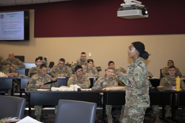 Saving Lives on the Battlefield -- Deploying 1st TSC Soldiers Learn Critical Casualty Combat Care Skills