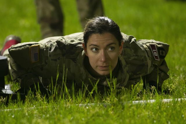 44th Medical Brigade Soldiers compete to be Dragon Medic Strong