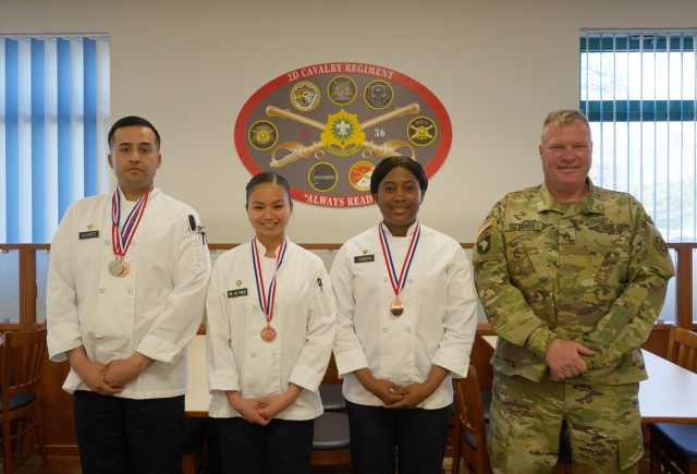 2CR Soldiers compete in Worldwide Culinary Competition
