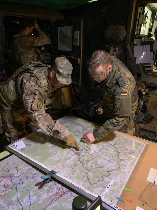 1st Security Force Assistance Brigade's Combat Engineer Advisors sharpen skills at Allied Spirit X