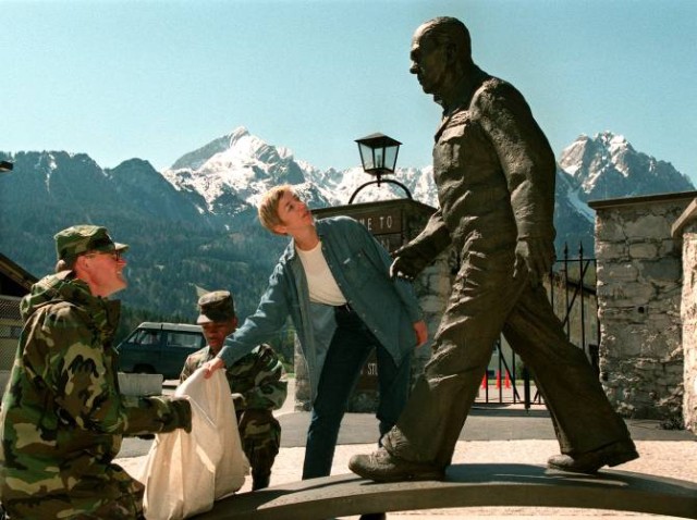 Marshall Center's Bronze Statue of its Namesake Turns 21 