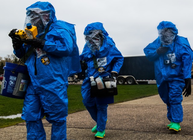 HAZMAT responders combine efforts to detect and protect