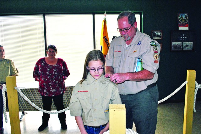 Scouts crossover to new troops
