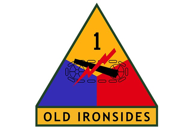 First Armored Division shoulder sleeve insignia