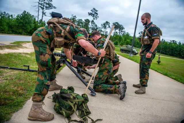 42 Brigade Verkennings Eskadron, Royal Netherlands Army, at Oirschot, Netherlands
