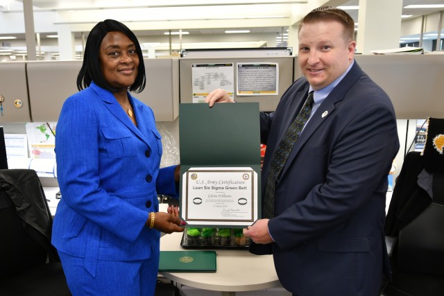 SDDC traffic management specialist earns Lean Six Sigma Green Belt, slashes manifest timelines in half