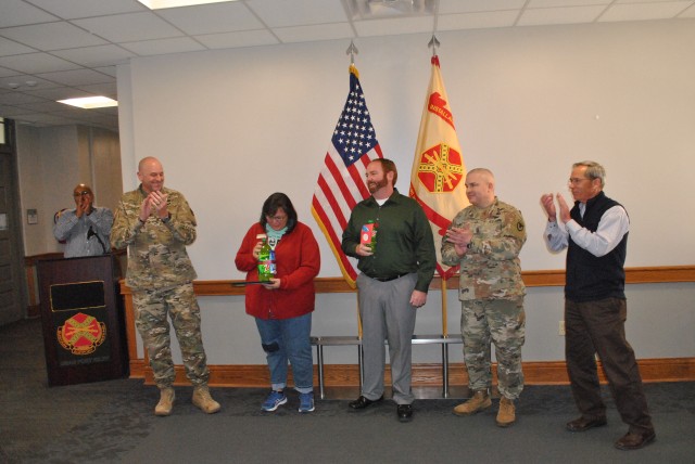 Fort Riley garrison employees recognized at montly ceremony
