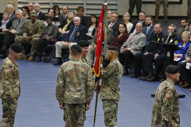 10th MTN DIV Change of Command