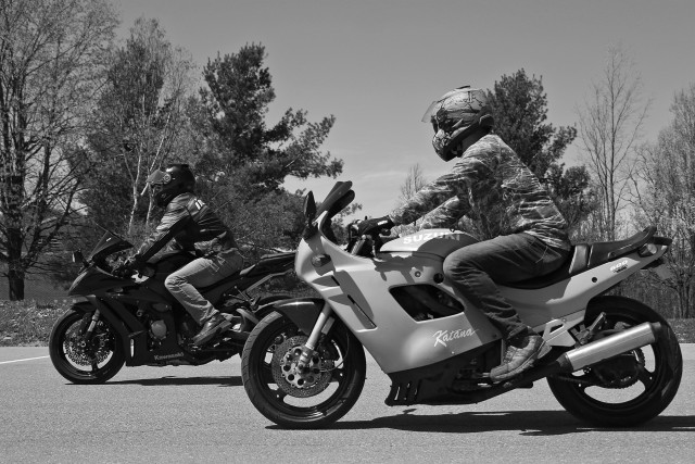 Watch for Commandos and motorcycles