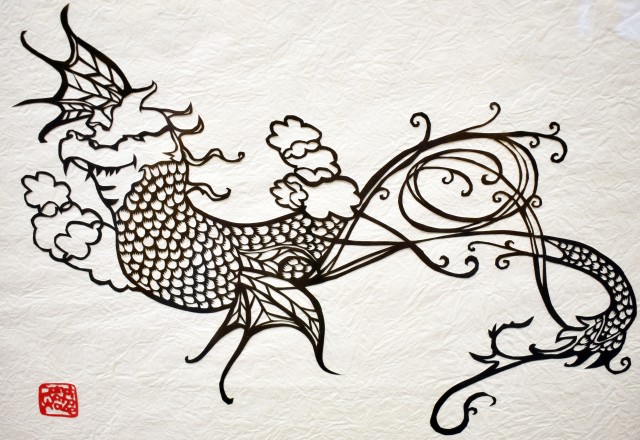 Camp Zama teacher displays work in Japanese art form