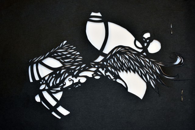 Camp Zama teacher displays work in Japanese art form