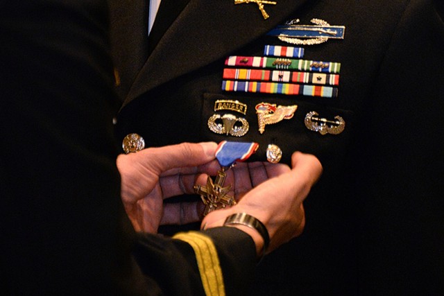 Award upgraded to Distinguished Service Cross