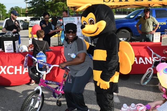 Fort Knox Bicycle Safety Day teaches kids safety, tests their knowledge
