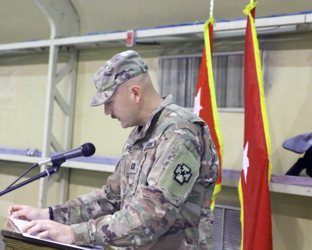 Transfer of Authority for USMH-K