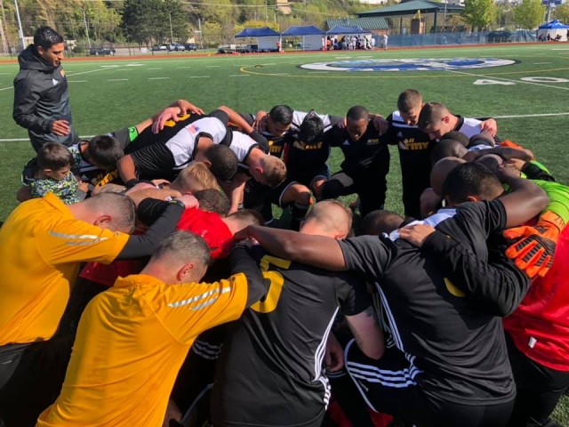 Eleven as One: Army soccer team unites to win gold