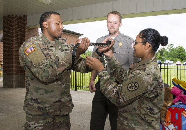 Hundreds attend health and safety fair at Fort Knox