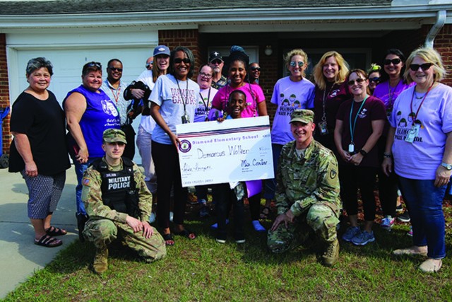 Local schools celebrate military children