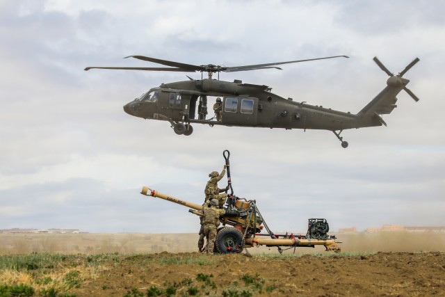 'Steel' in the sky: FA Soldiers execute air assault operations