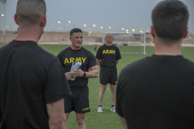 SECFOR Soldiers 'Crawl' Through ACFT Familiarization | Article | The ...