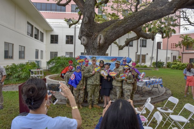 Tripler unveils "Pualani" during the opening ceremony for Nurses Week