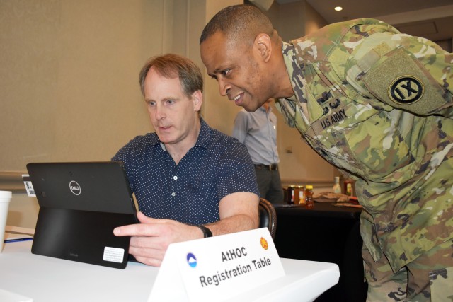 Camp Zama gathers for emergency preparedness Community Information Exchange