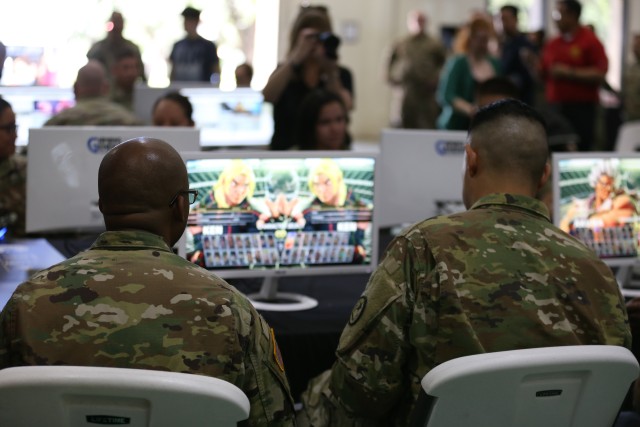 Street Fighter V tournament at Camp Mabry