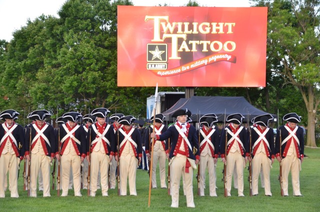 Army Medicine Hosts Twillight Tattoo at Fort Meyer