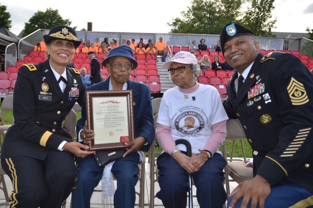 Lt. Gen. Nadja West Honors 6888th Postal Battalion of World Warr II